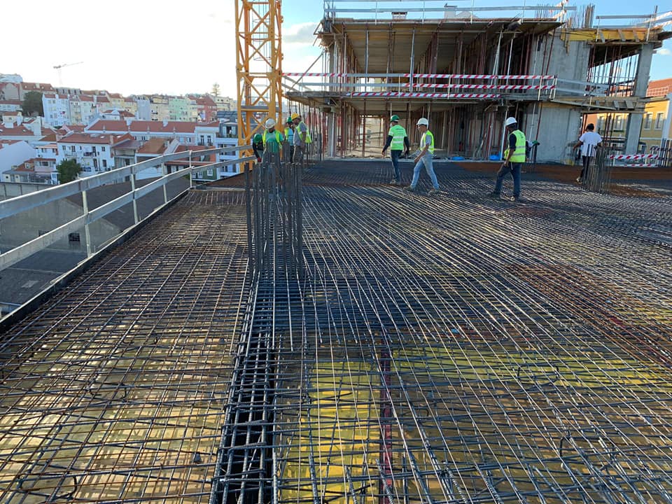 Equipa Ferrosil em obra